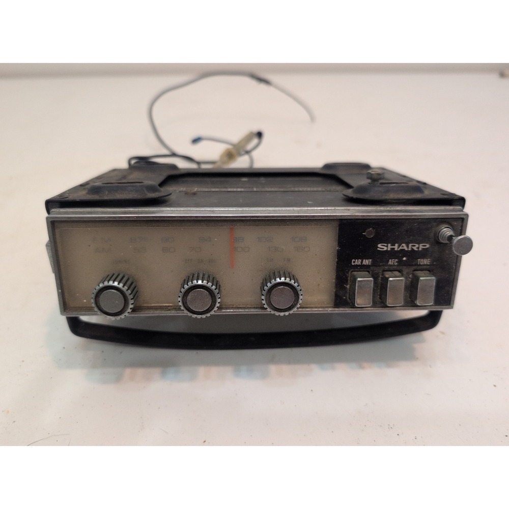 Rare Vintage Sharp Car Radio FX-28A Tuner For Parts
